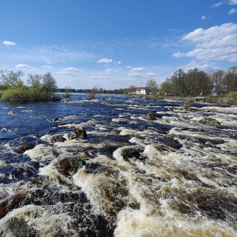 Rapids at Gysinge Bruk Sweden | Gysingeforsarnas