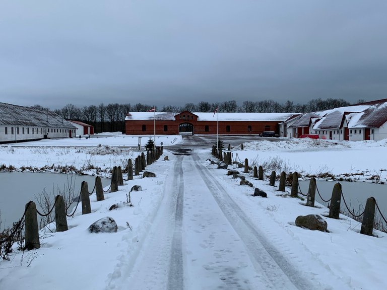 Farm buiding of Sæbygaard, now a golf club