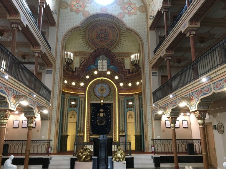 Inside the Jewish Museum of Bucharest