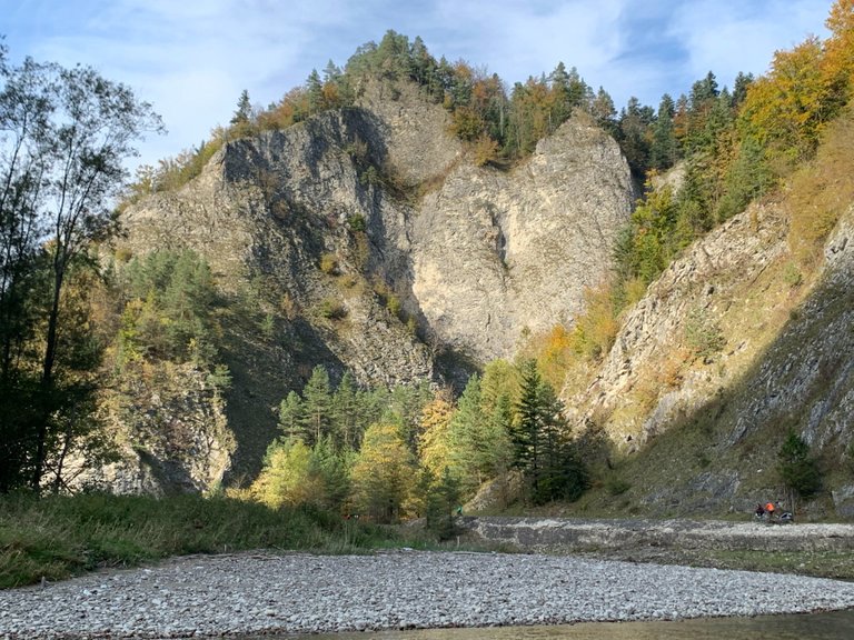 Down the Dunajec River Gorge