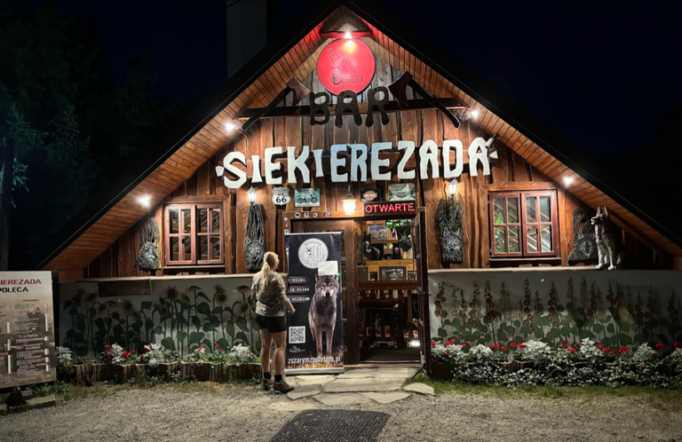 Restauracja Siekierezada w Cisnej