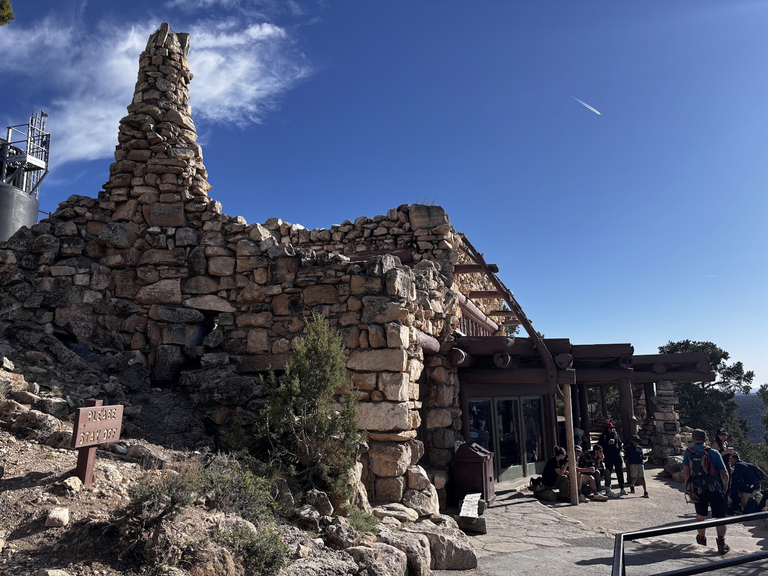 Hermit’s Rest - the end of our hike along Grand Canyon South Rim