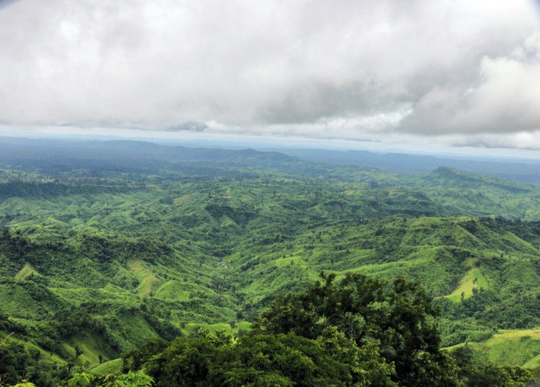 The landscape of Rangamati,Bangladesh