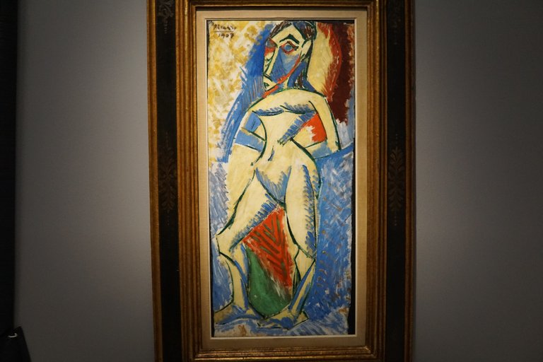 Picaso Painting in Museo del Novecento