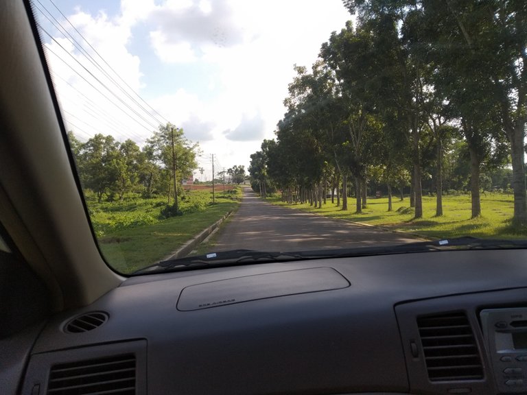 Inside Road Of My Aunt's House