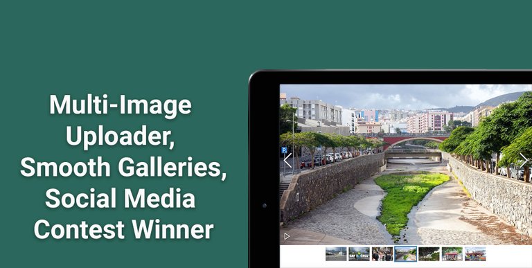 Multi-Image Uploader, Smooth Galleries, Social Media Contest Winner