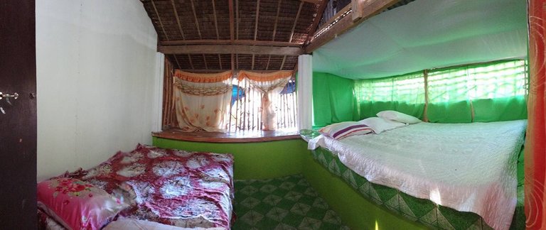 Our room in Isla De Gigantes. No aircon sorry, just fresh air and electric fan. It’s cool anyways.