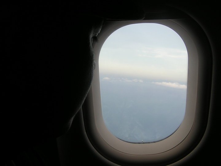 i just transferred seat just to see the view from above