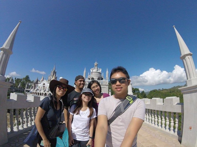 Let’s have a pose before going inside the Simala Shrine