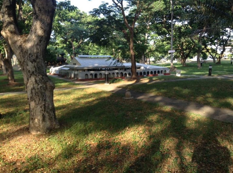 Miniature structure in the People’s Park