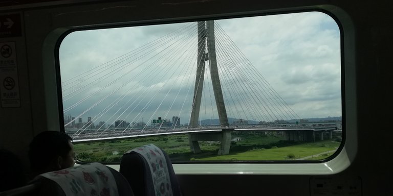 Spectacular view of the longest bridge in Taiwan