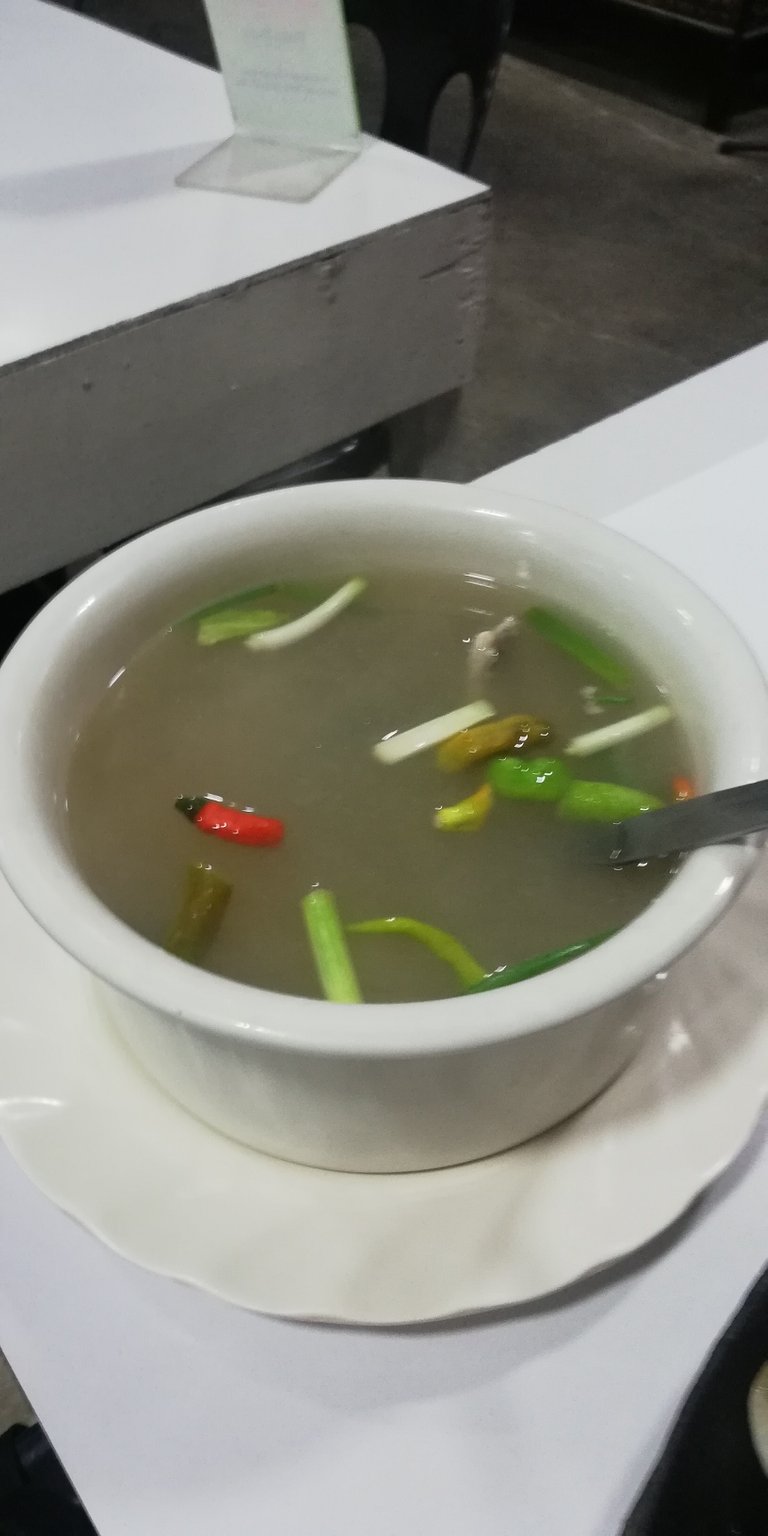 Tinola na isda soup