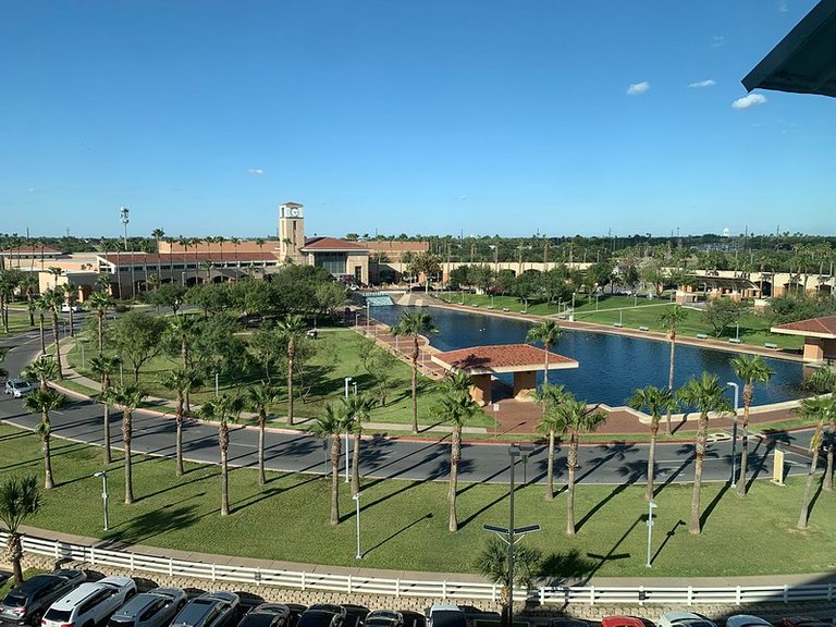 View of McAllen Convention Center from Embassy Suites