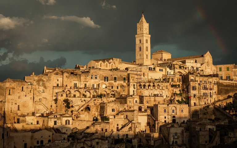 View on Matera