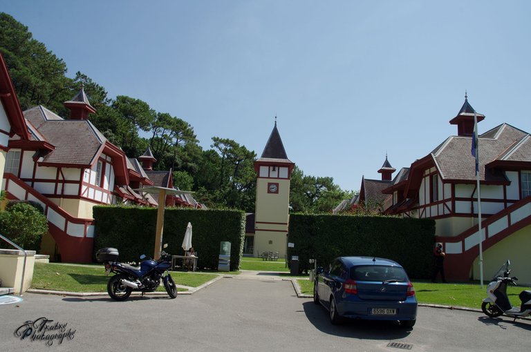 entrance to the student residence