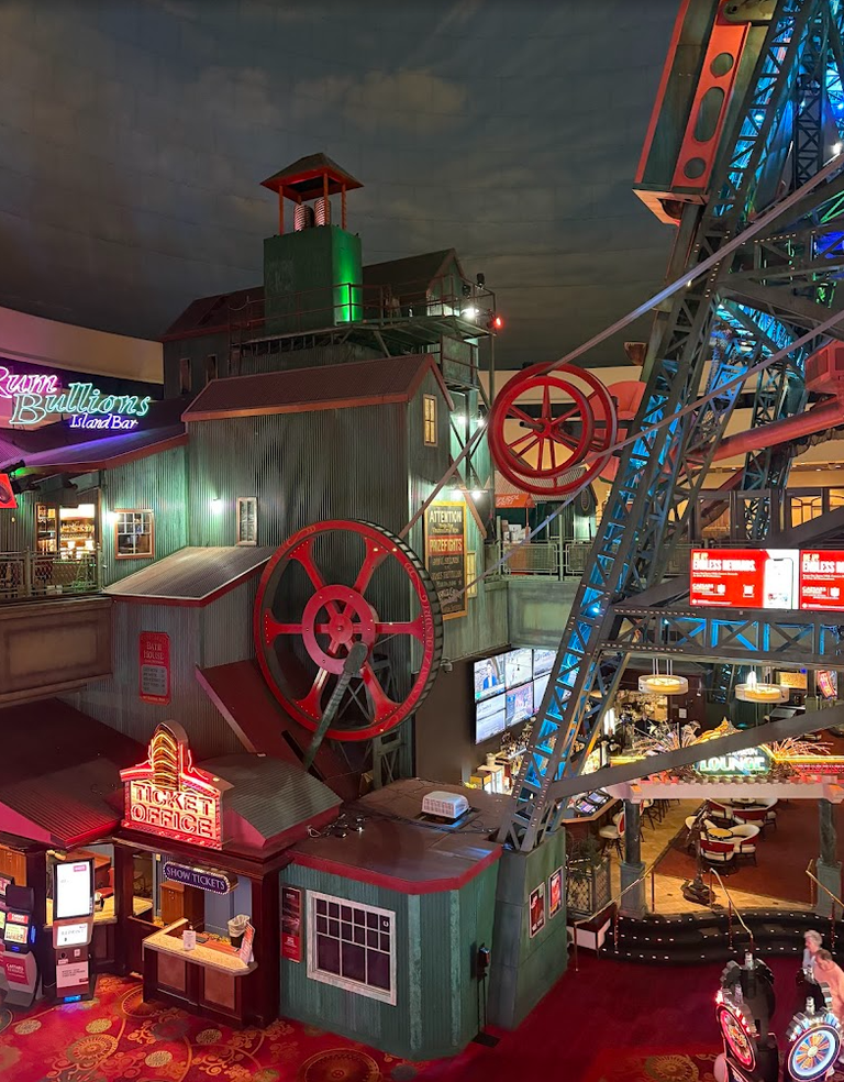 Lots to see and do inside the Casino.