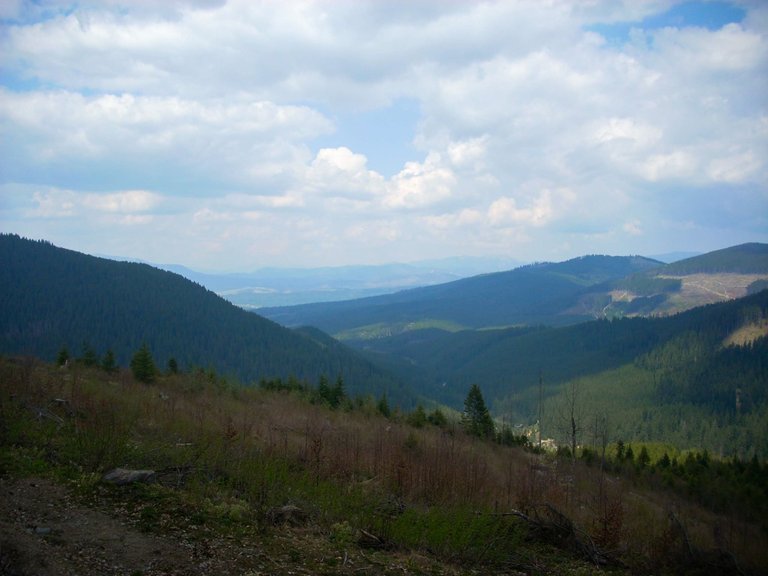 We're still in the mountains