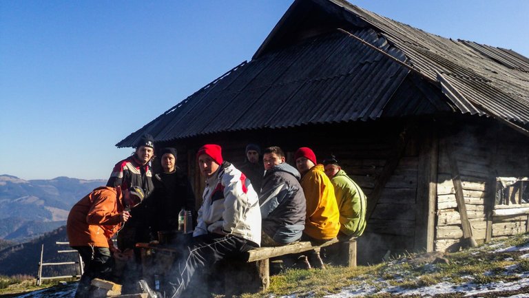 Hiking participants