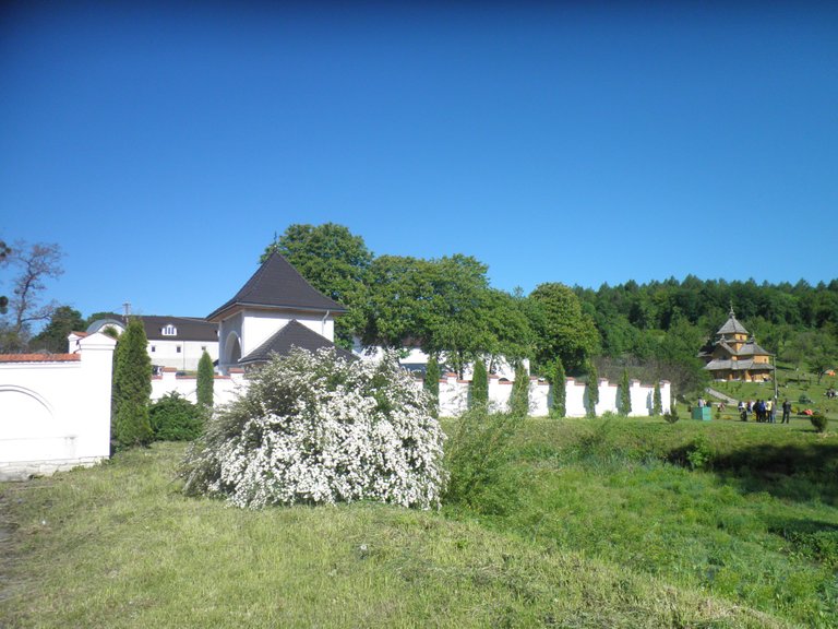 It was very beautiful in the territory of the monastery