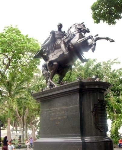 el libertador simón bolívar padre de la padre