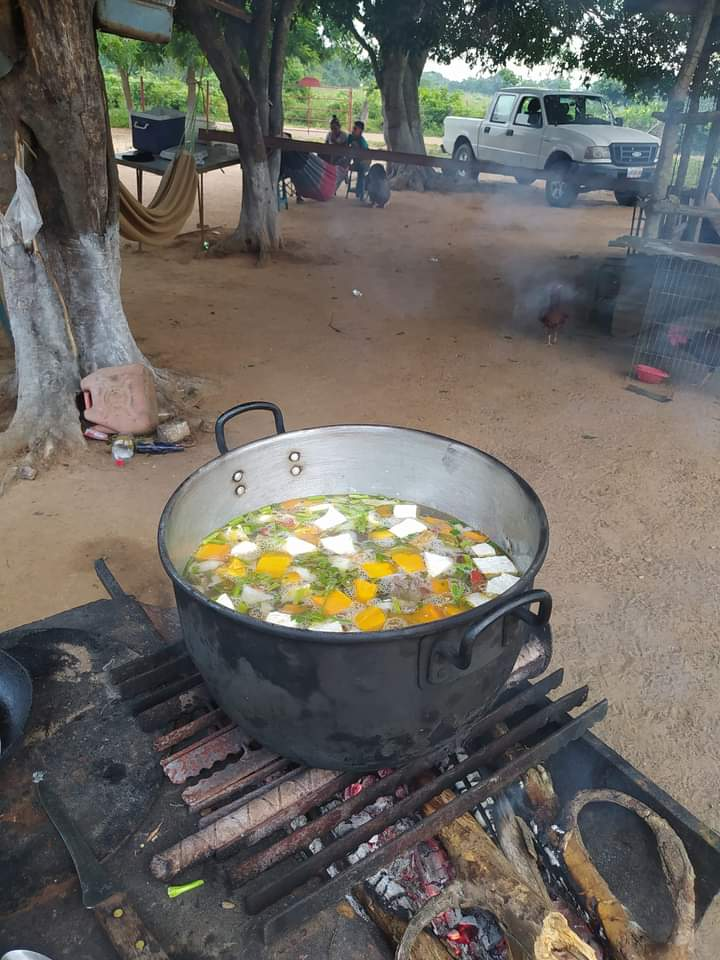 Arriving I came across this soup, I looked at this beauty of a soup.