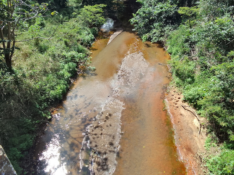 Look at that beautiful river for a swim and a cold drink