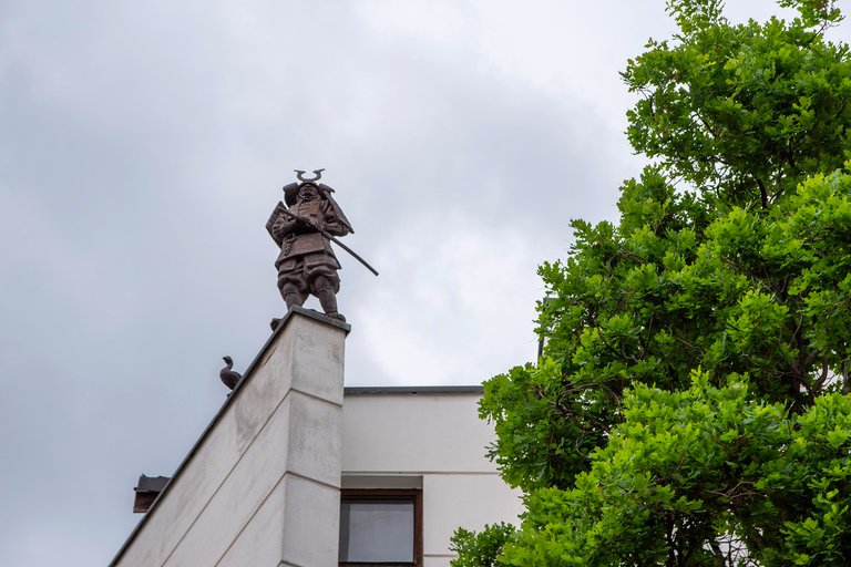 Samuraj i gęś