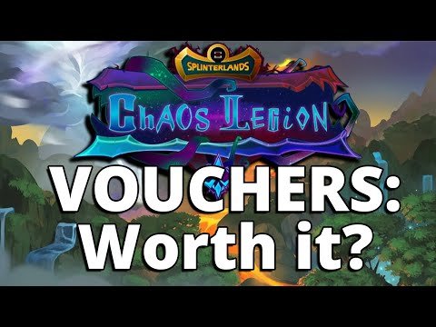 Are Splinterlands Chaos Legion Vouchers Worth It?