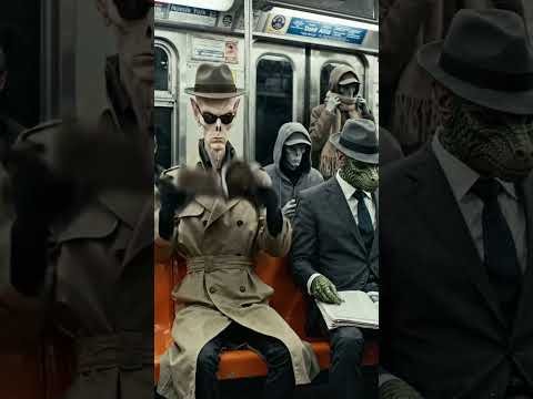 Acid Jazz and Reptilians on the New York Subway