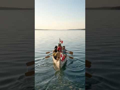 Morning Paddle on Lake Ontario Canada