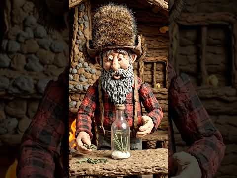 Offgrid Survival Camp - Making  Pine Soda Pop