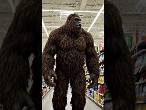 Bigfoot spotted at Walmart
