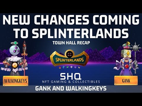 Big Changes Coming To Splinterlands (Town Hall Recap