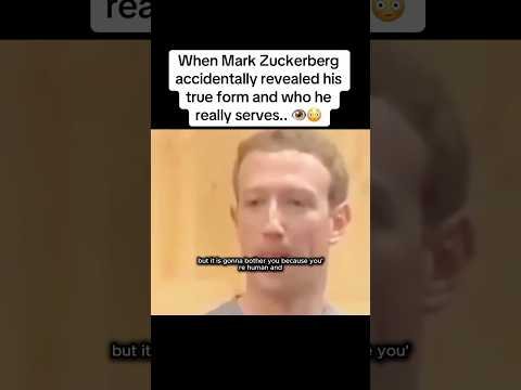 Mark Zuckerberg was once human