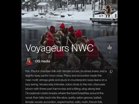 Music : Voyageurs of the North West Company 1820
