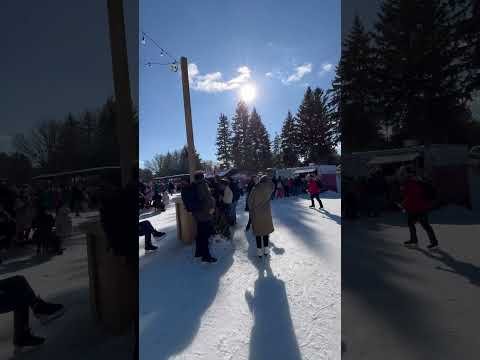 A beautiful Day at the Winter Festival