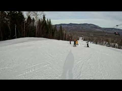 Sugarloaf Maine, Upper and Lower Whiffletree - Blue Cruiser #SkiTheEast
