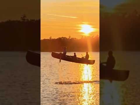 A magical Canoe ride on Lake Ontario