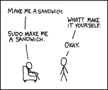 SUDO make me a sandwitch