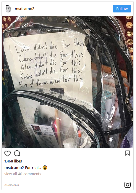 parkland students troll security gun control police state 9