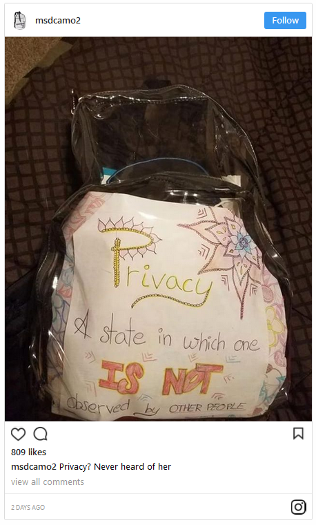 parkland students troll security gun control police state 8