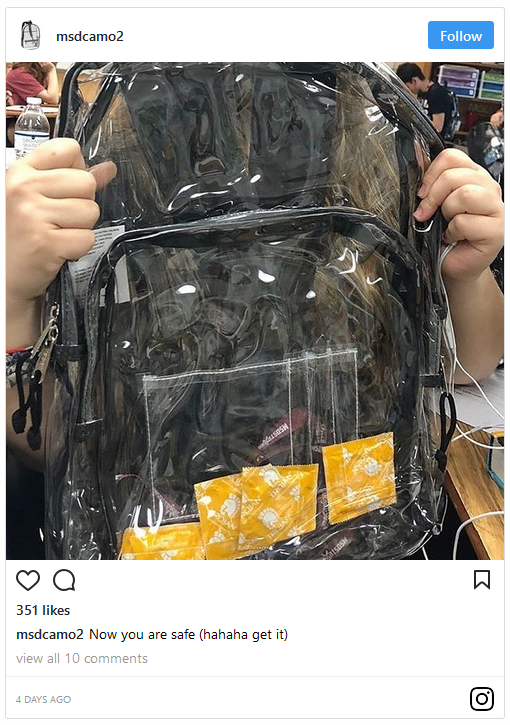 parkland students troll security gun control police state 4