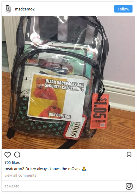 parkland students troll security gun control police state 15