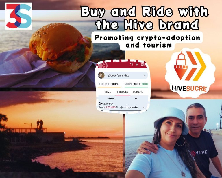 Buy and Ride with the Hive brand -Promoting crypto-adoption and tourism