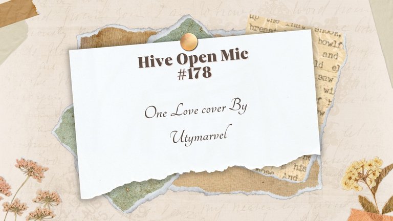 Hive Open Mic Week 178: People//One Love Cover// @utymarvel