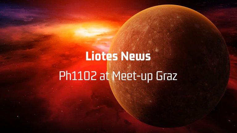 Ph1102 at Hive Meet-Up in Graz next week