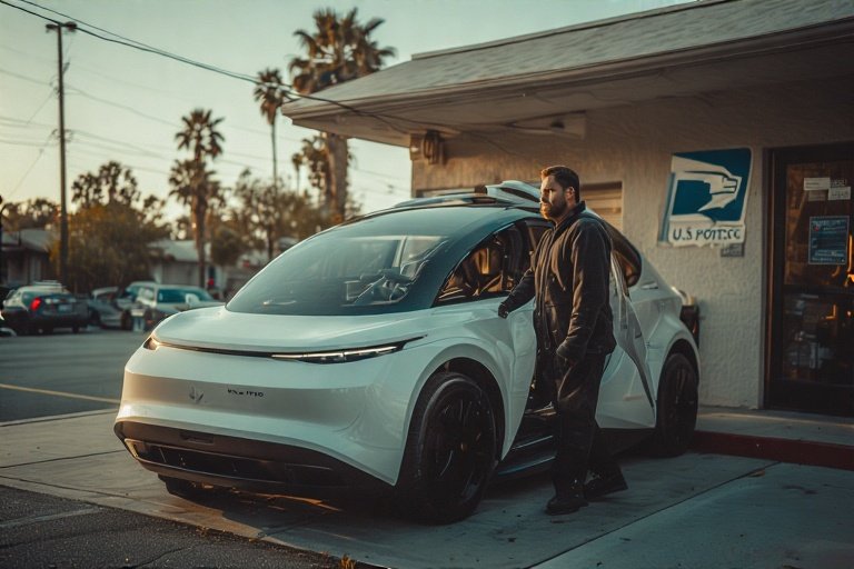 Taking A Driverless Uber To The Post Office