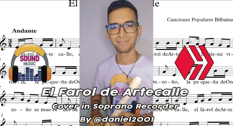 [ESP/ENG] El Farol de Artecalle Cover in Soprano Recorder by @daniel2001