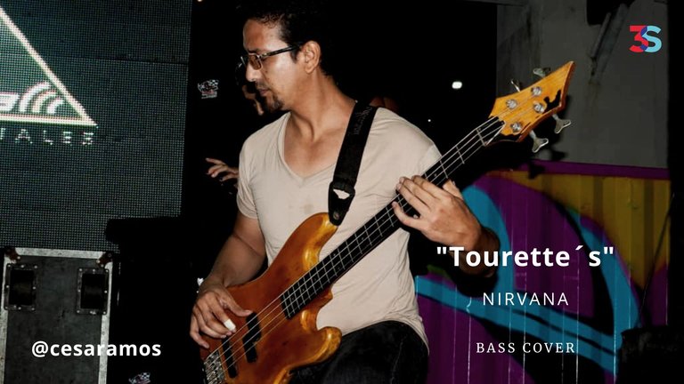 "Tourette's" - Nirvana (Bass Cover) #music