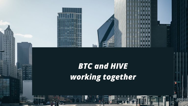 BTC and Hive working together